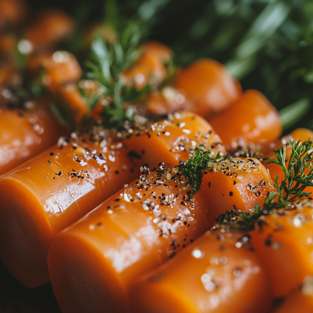 Tangy Lemon Garlic Roasted Carrots Recipe