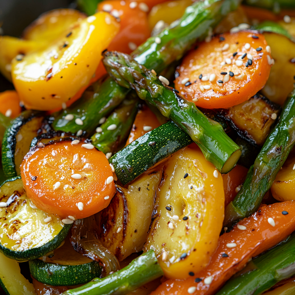 Delicious Spring Vegetable Stir-Fry