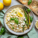 Fresh Spring Pasta Primavera with Feta