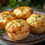 Delicious Cheese and Herb Muffins