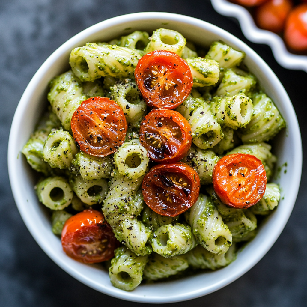 Creamy Green Goddess Pasta Recipe (Vegan)