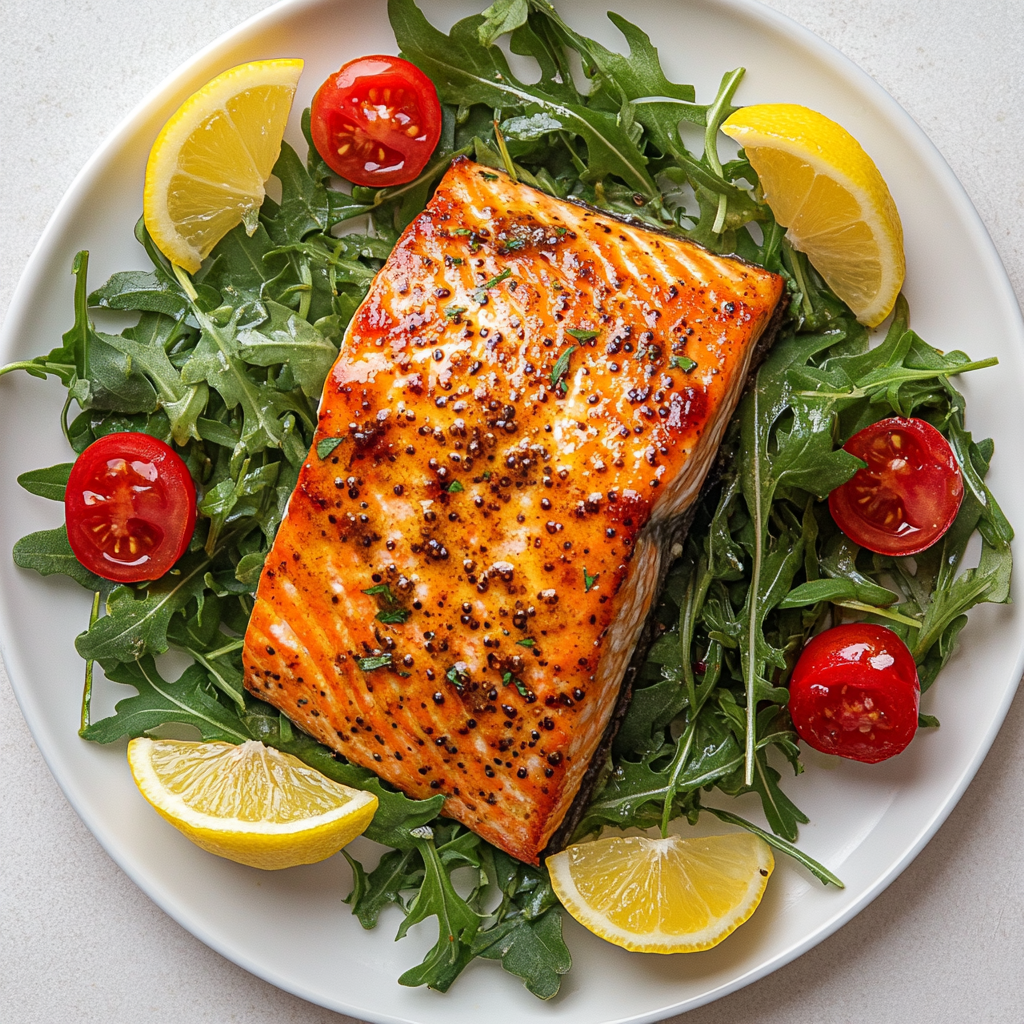 Maple Mustard Salmon Recipe