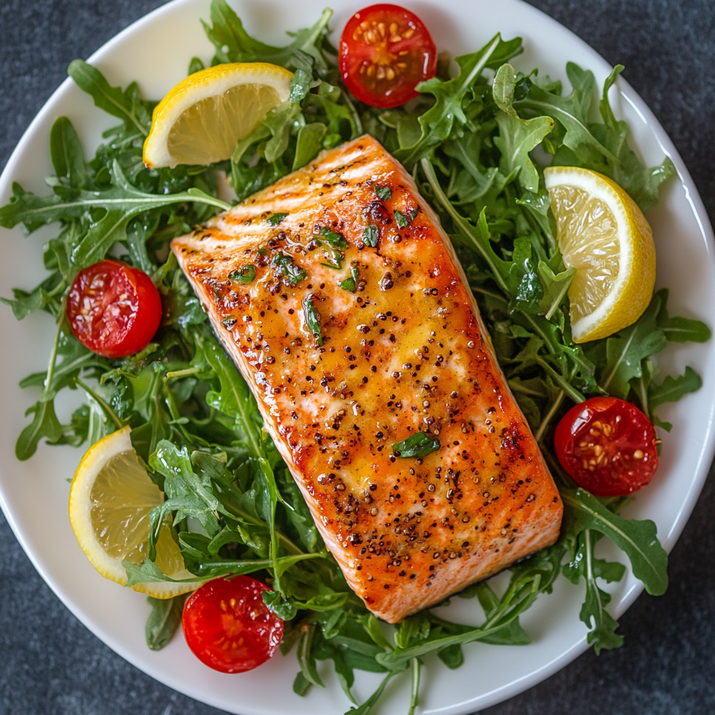 Maple Mustard Salmon Recipe