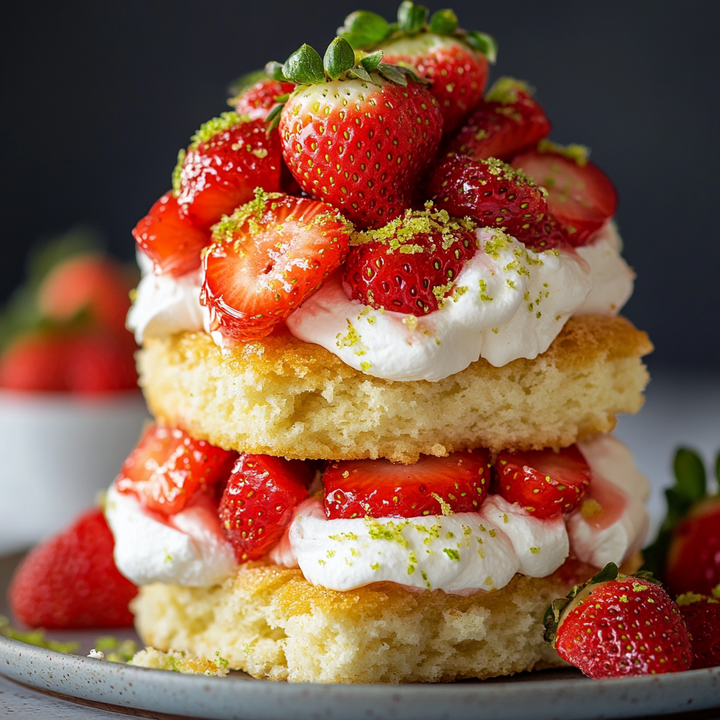 Homemade Strawberry Shortcake Recipe