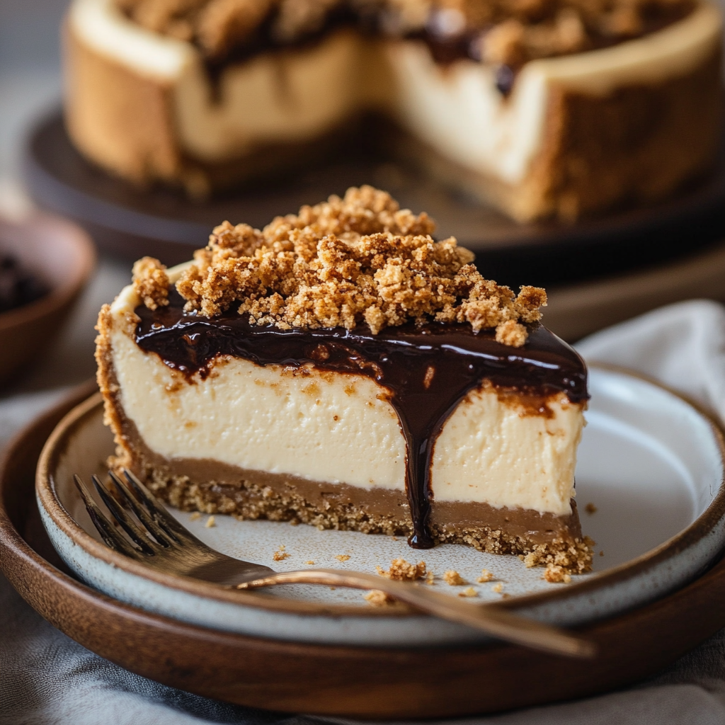 Best Apple Pie Stuffed Cheesecake – Easy Recipe