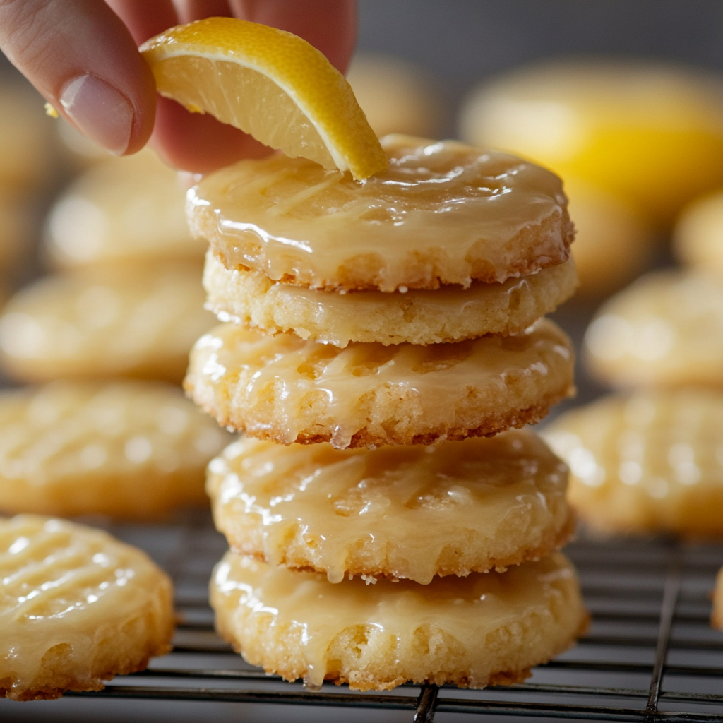 Easy Glazed Lemon Cookies Recipe (Soft and Chewy)