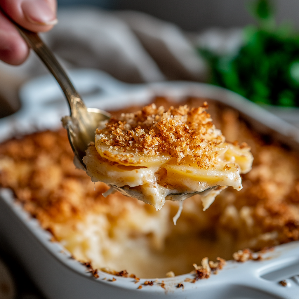 Cheesy Southern Pineapple Casserole