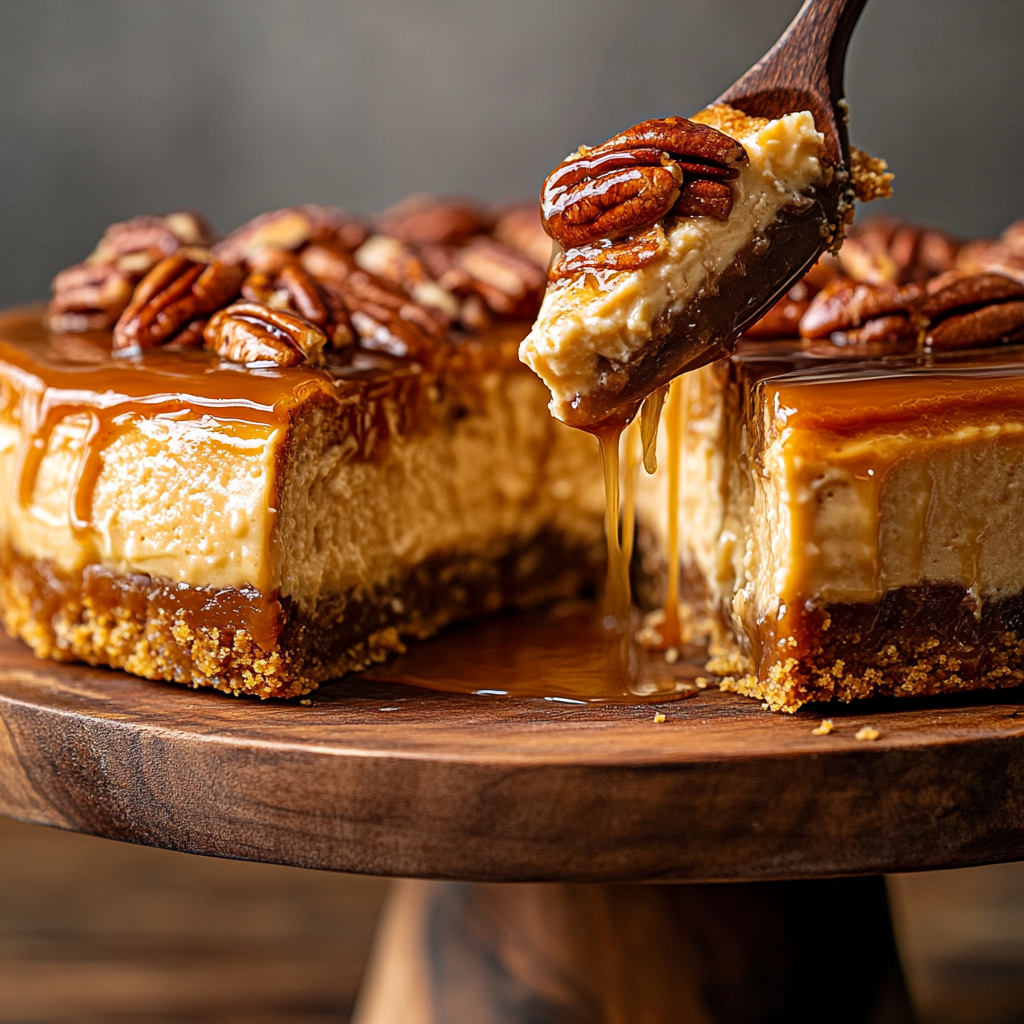 The Best Pecan Pie Cheesecake