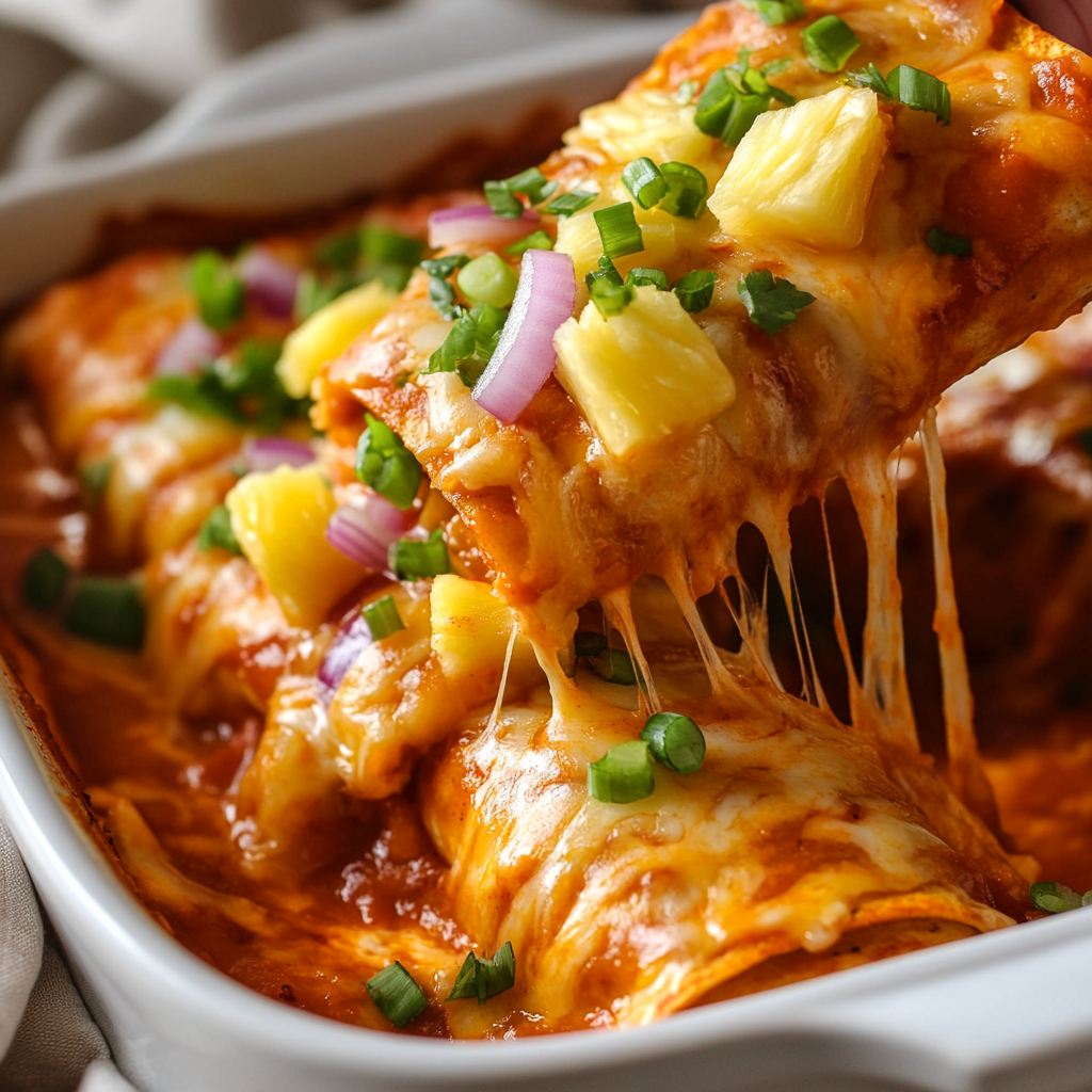 Pineapple BBQ Chicken with Bacon