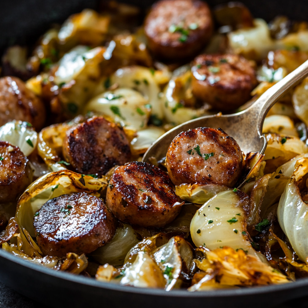 Sausage and Cabbage Skillet