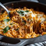 Creamy Ground Beef Orzo