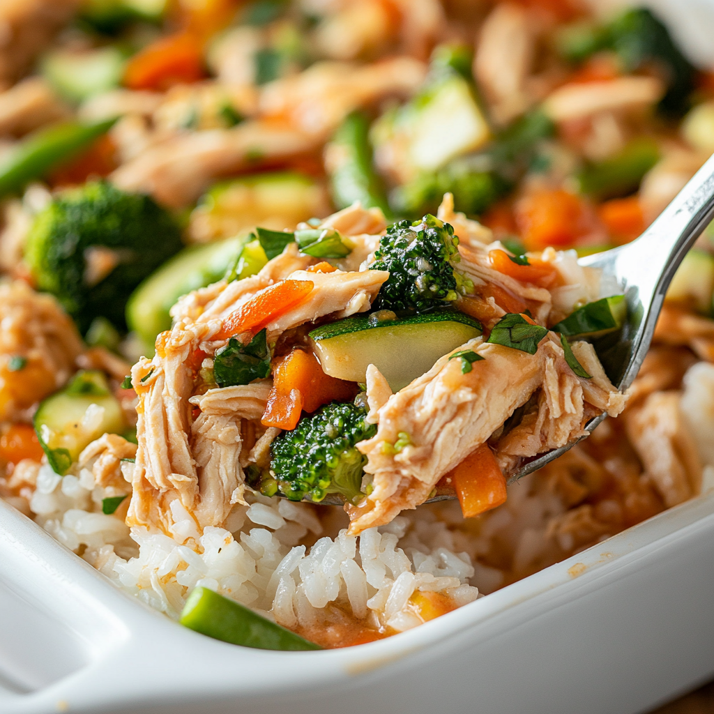 Teriyaki Chicken Casserole