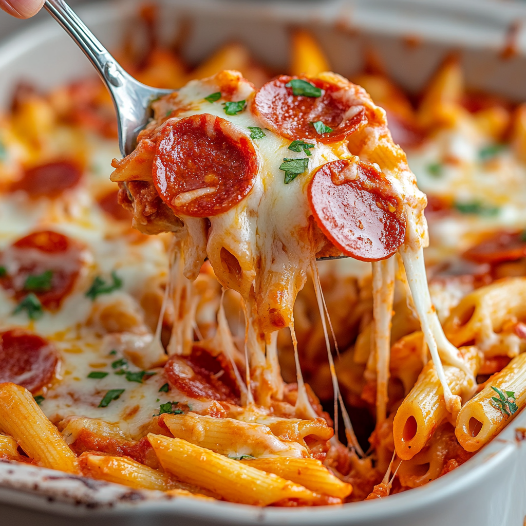 Pizza Pasta Casserole