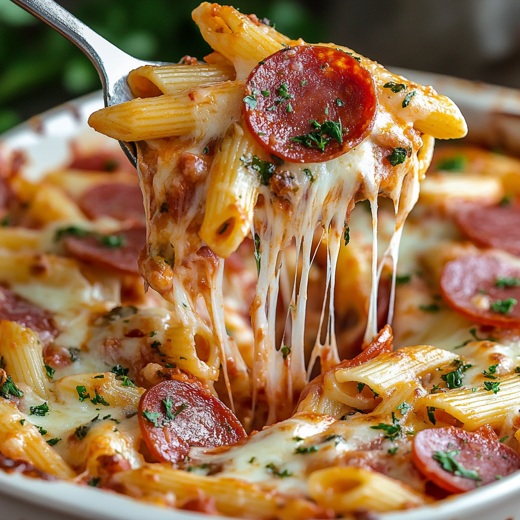 Pizza Pasta Casserole