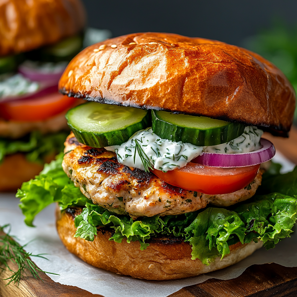 Juicy Air Fryer Turkey Burgers (Healthy & Easy)