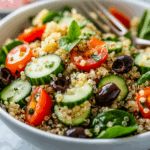 Quinoa Spinach Avocado Power Salad