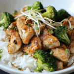Air Fryer Chicken and Broccoli