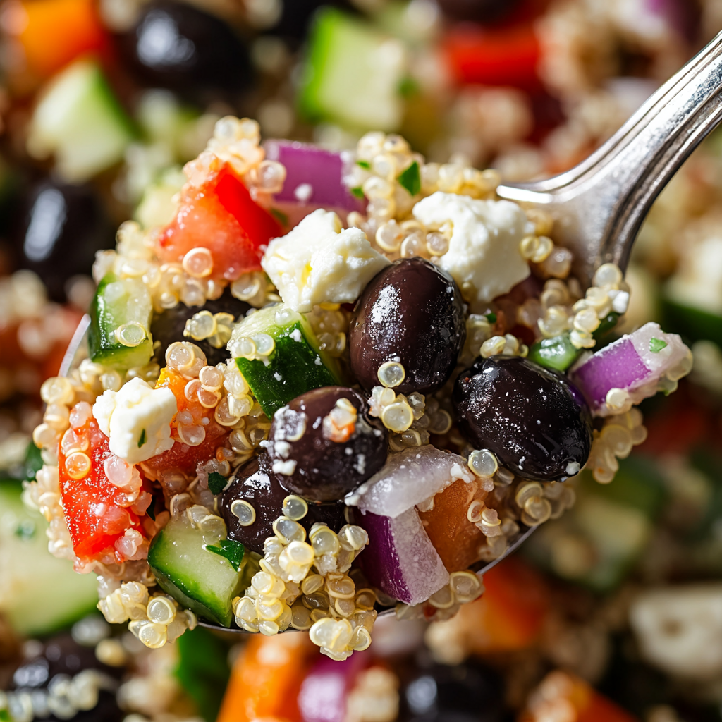 Mediterranean Quinoa Salad