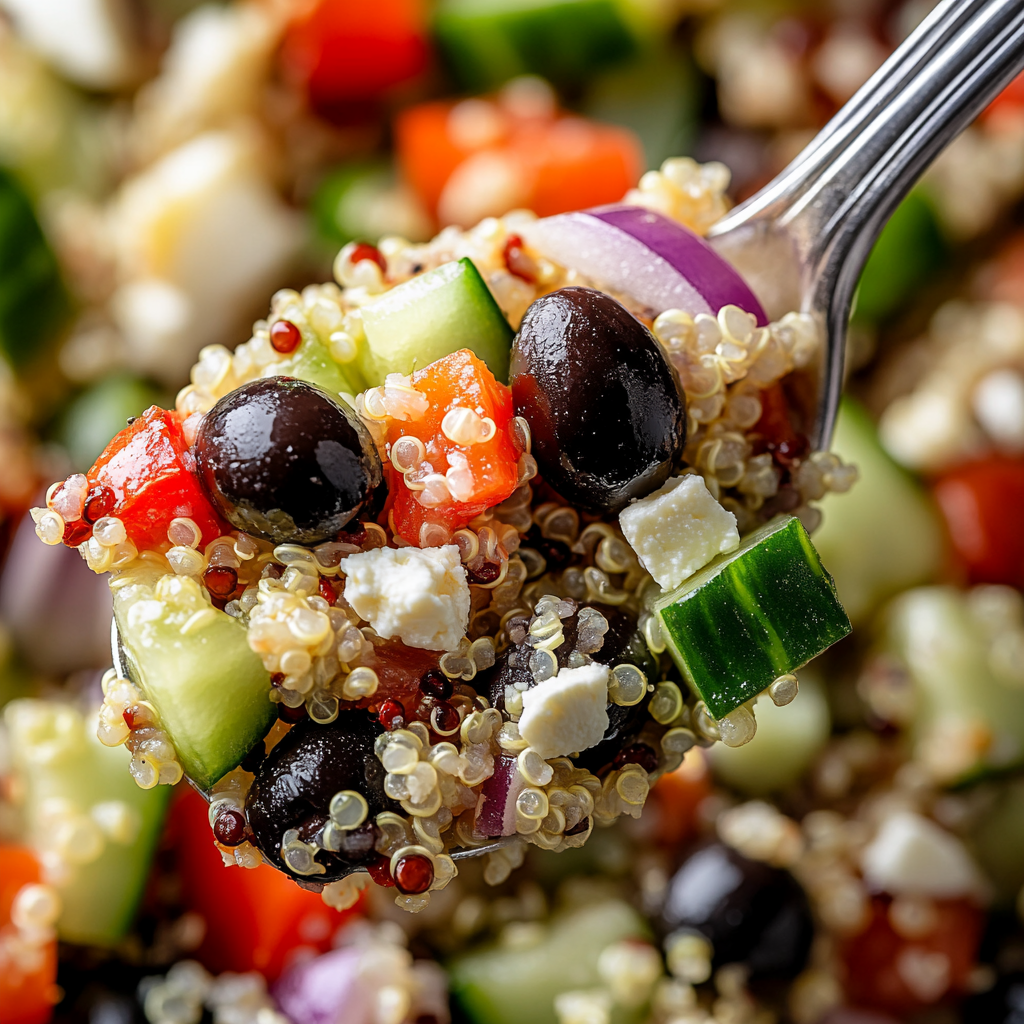 Mediterranean Quinoa Salad