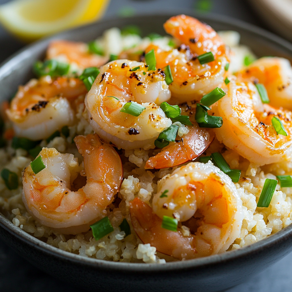 Shrimp Cauliflower Fried Rice