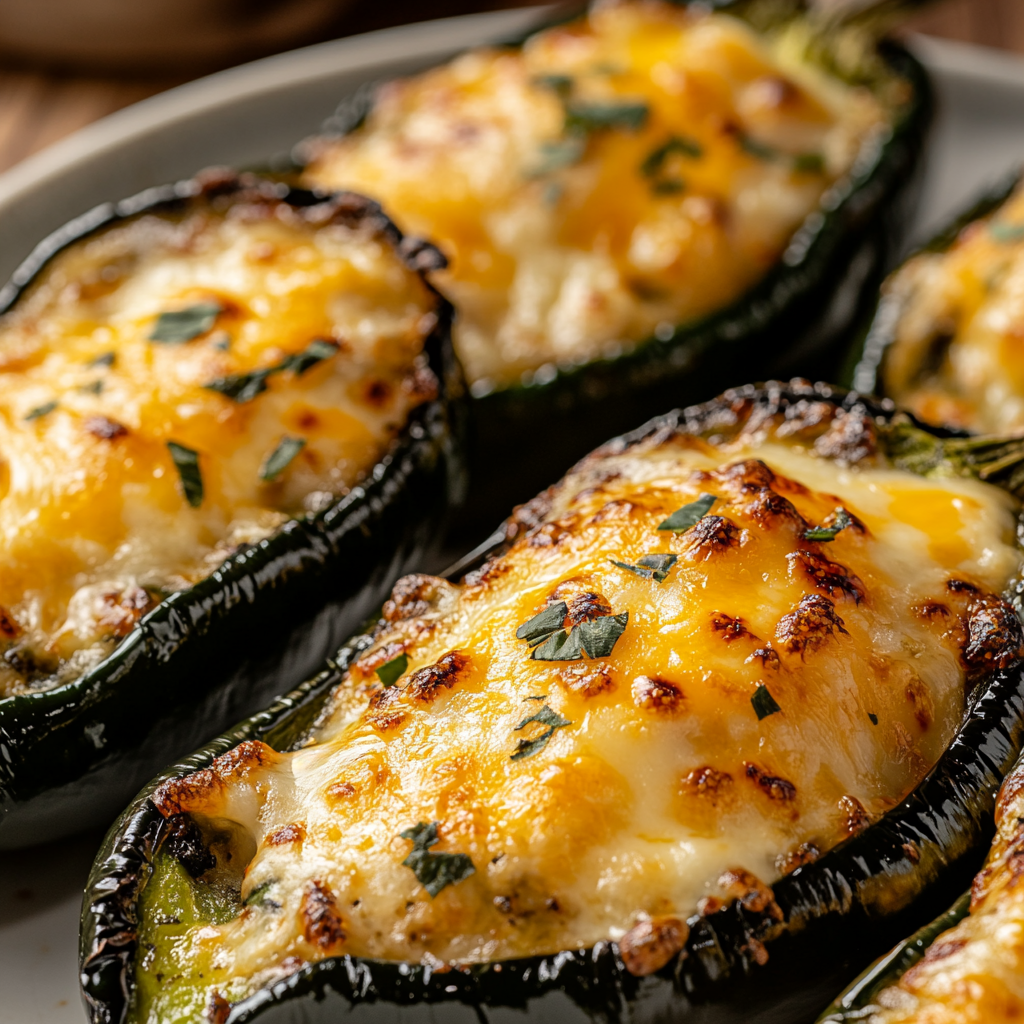 Stuffed Poblano Peppers