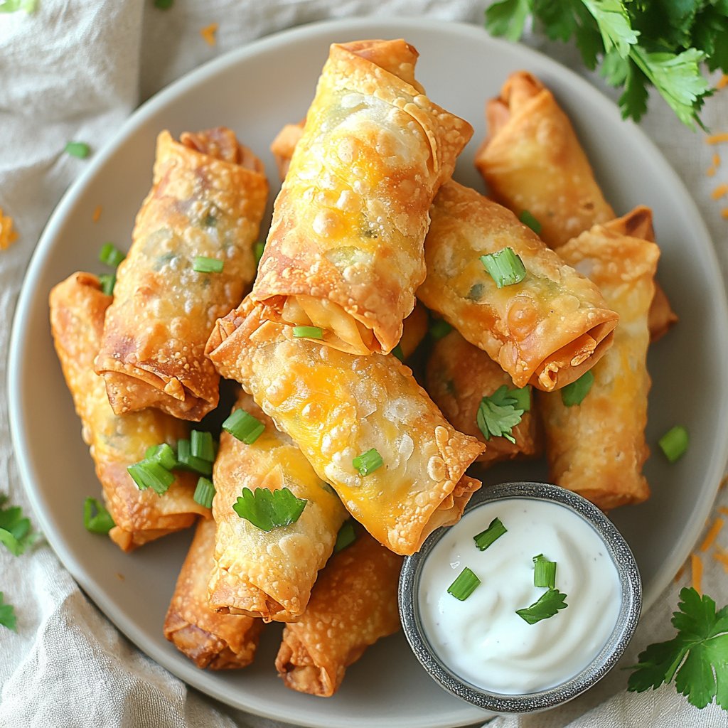 Air Fryer Southwest Egg Rolls
