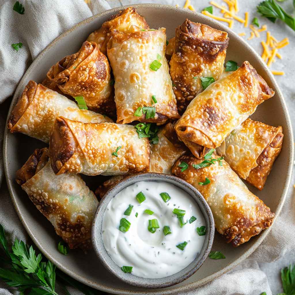 Air Fryer Southwest Egg Rolls