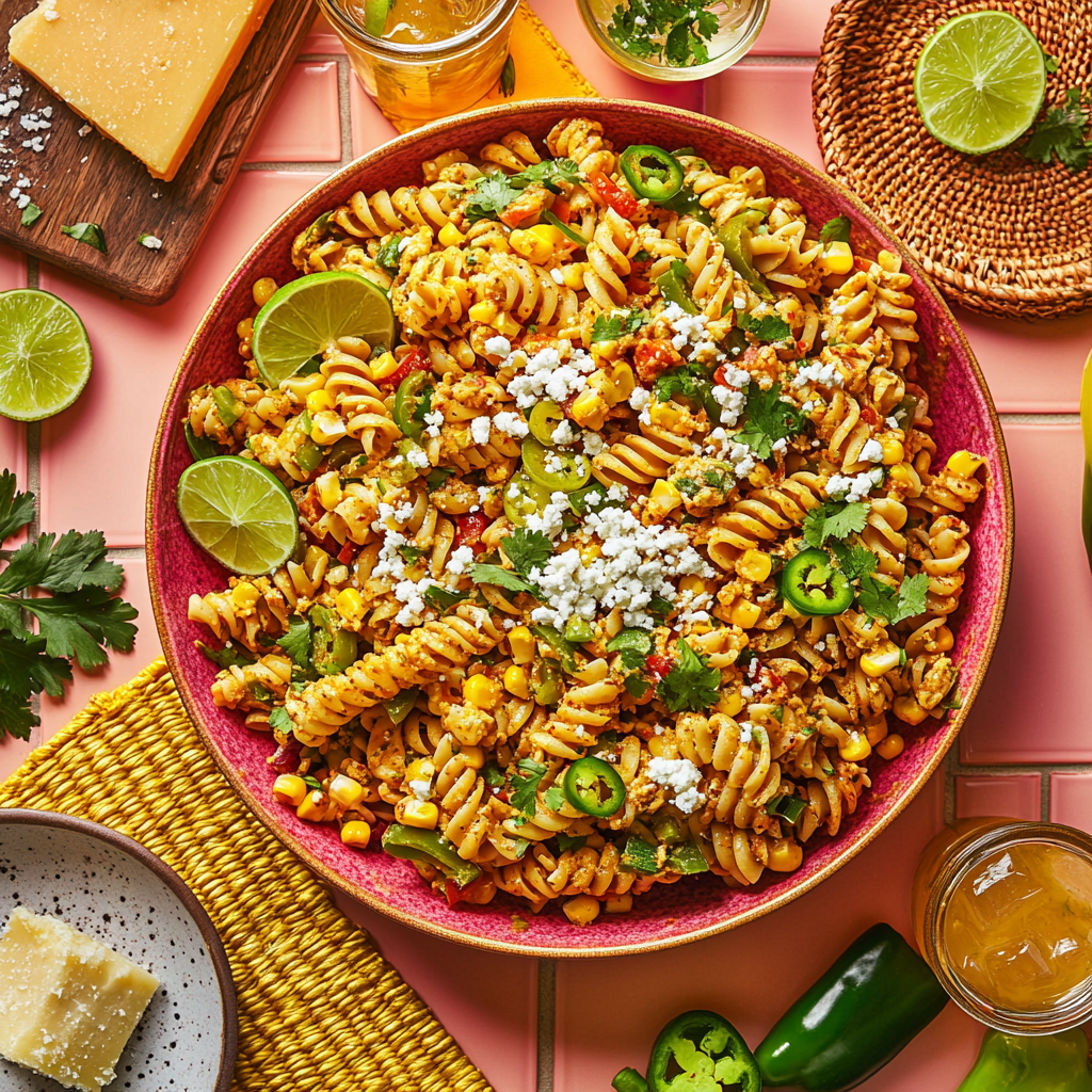 Elote Pasta Salad