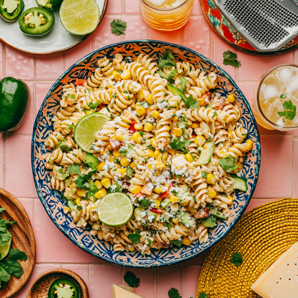 Elote Pasta Salad