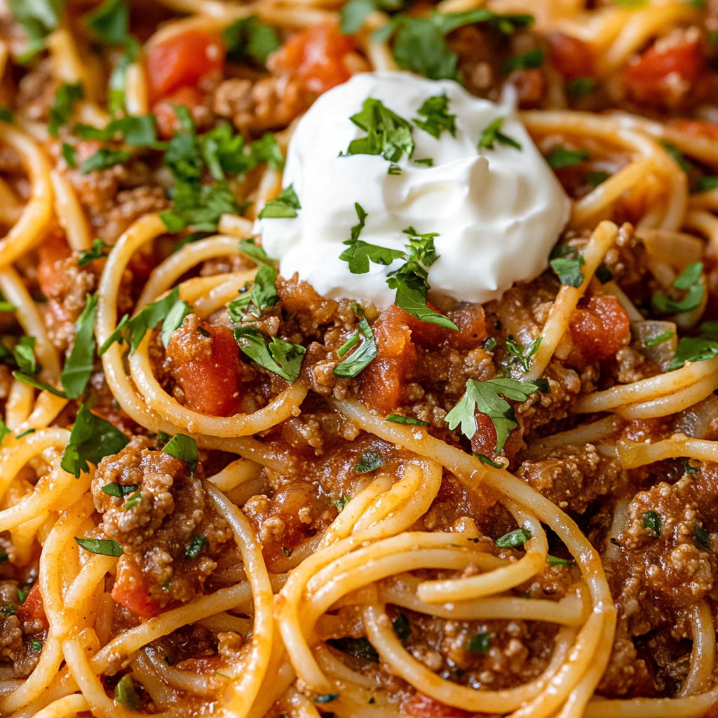 Taco Spaghetti