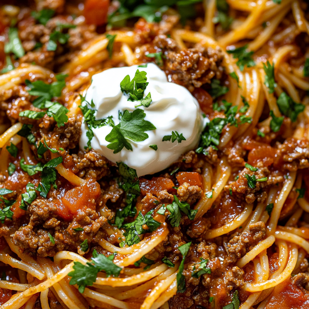 Taco Spaghetti