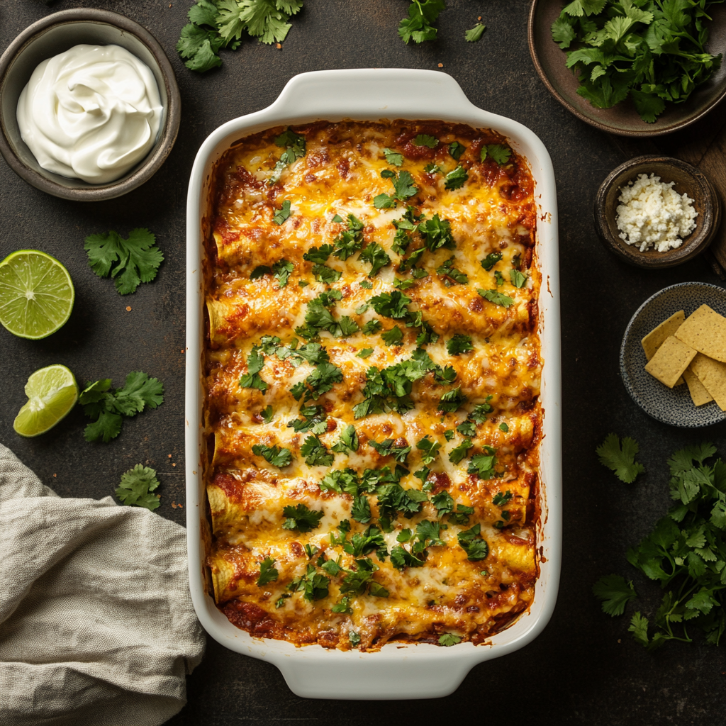 Easy Chicken Enchilada Recipe