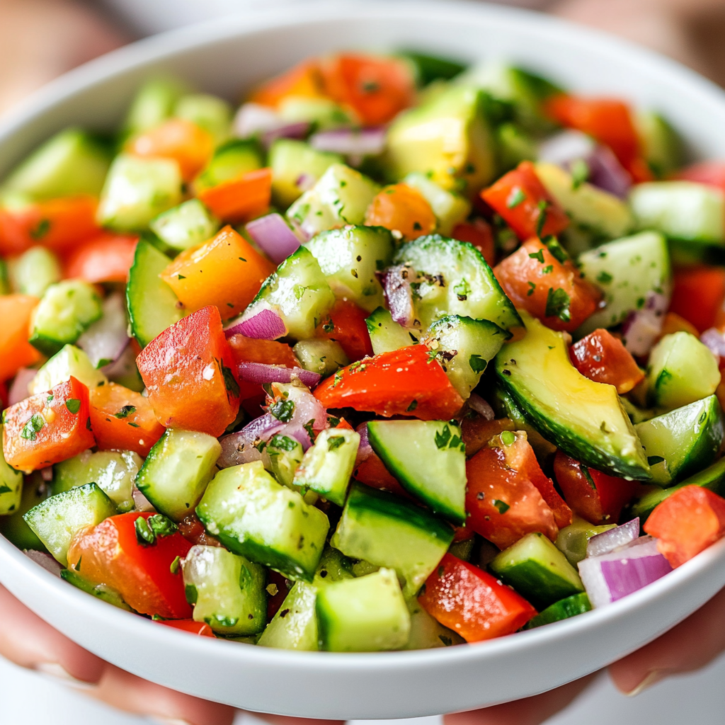 Messy Avocado Summer Salad
