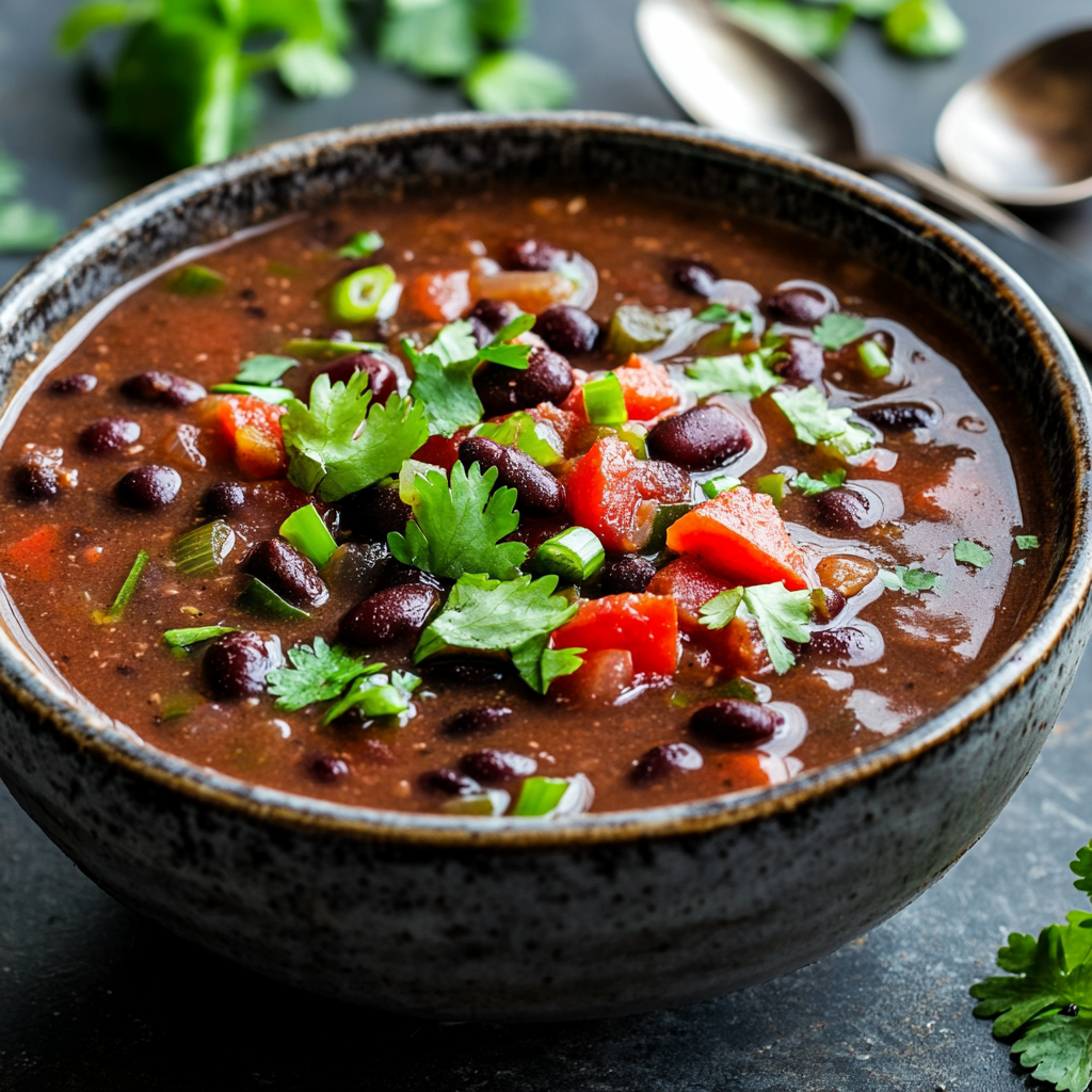 Spicy Black Bean Soup