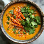 Spiced Coconut Carrot Soup
