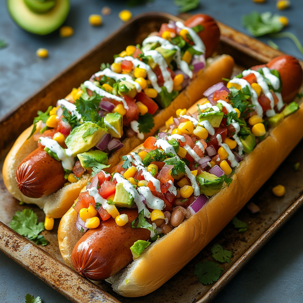Tex-Mex Hot Dogs