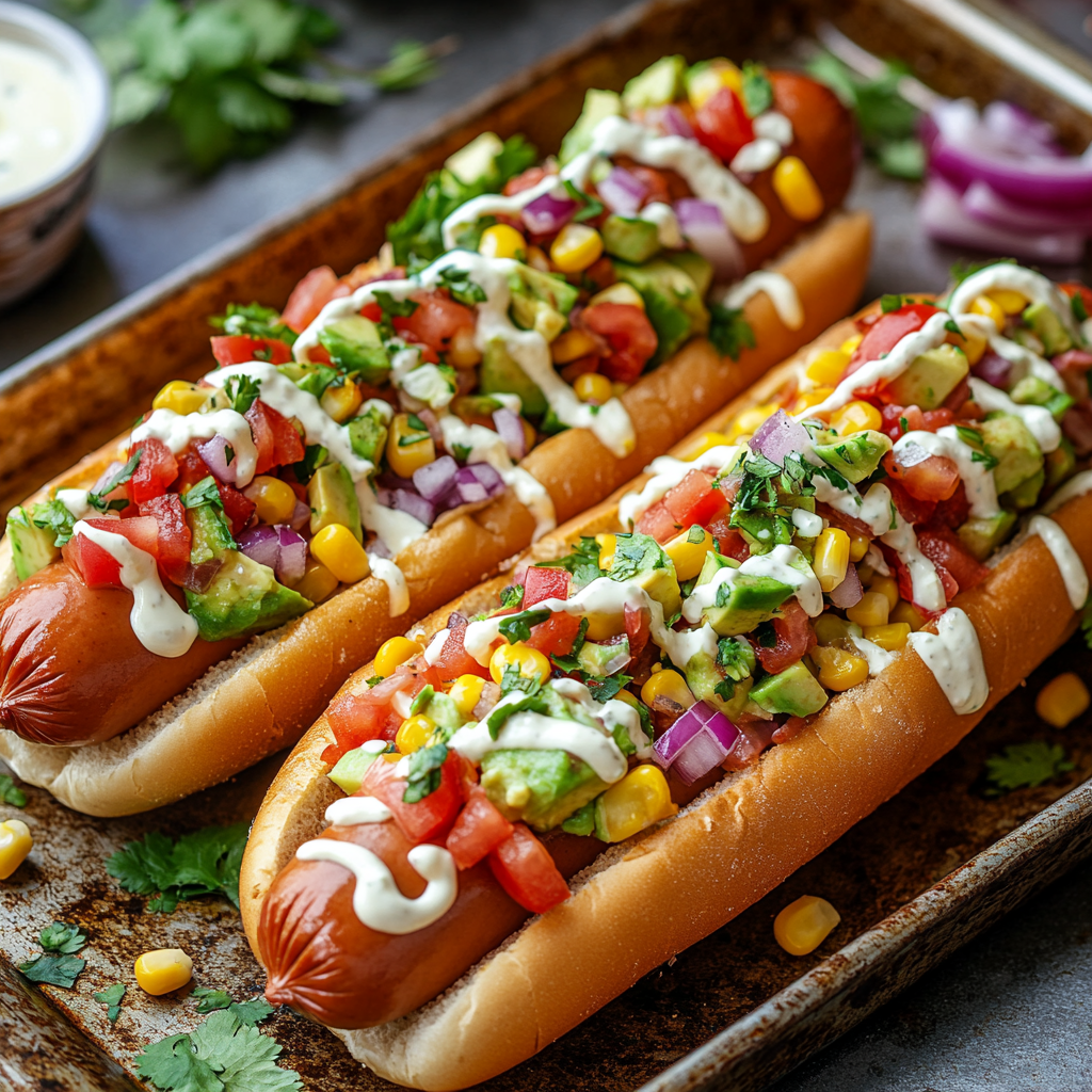 Tex-Mex Hot Dogs