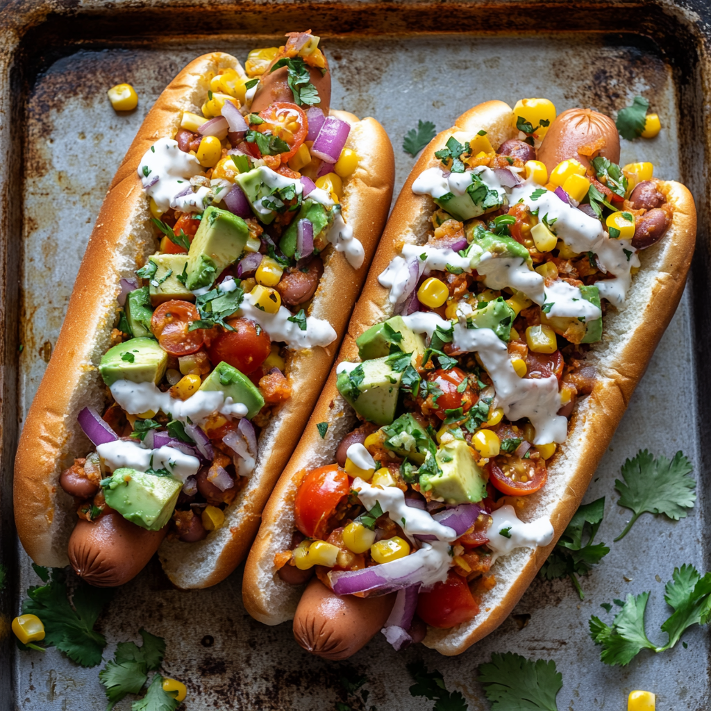 Tex-Mex Hot Dogs