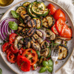 Zesty Balsamic Marinated Grilled Vegetables
