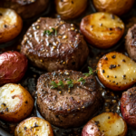 Garlic Butter Steak and Potatoes Skillet