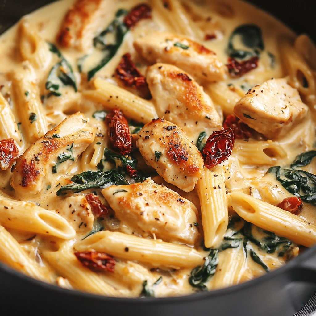 Tuscan Chicken Pasta