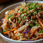 Chicken Egg Roll Bowls
