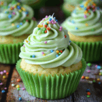 Vegan St. Patrick’s Day Rainbow Cupcakes