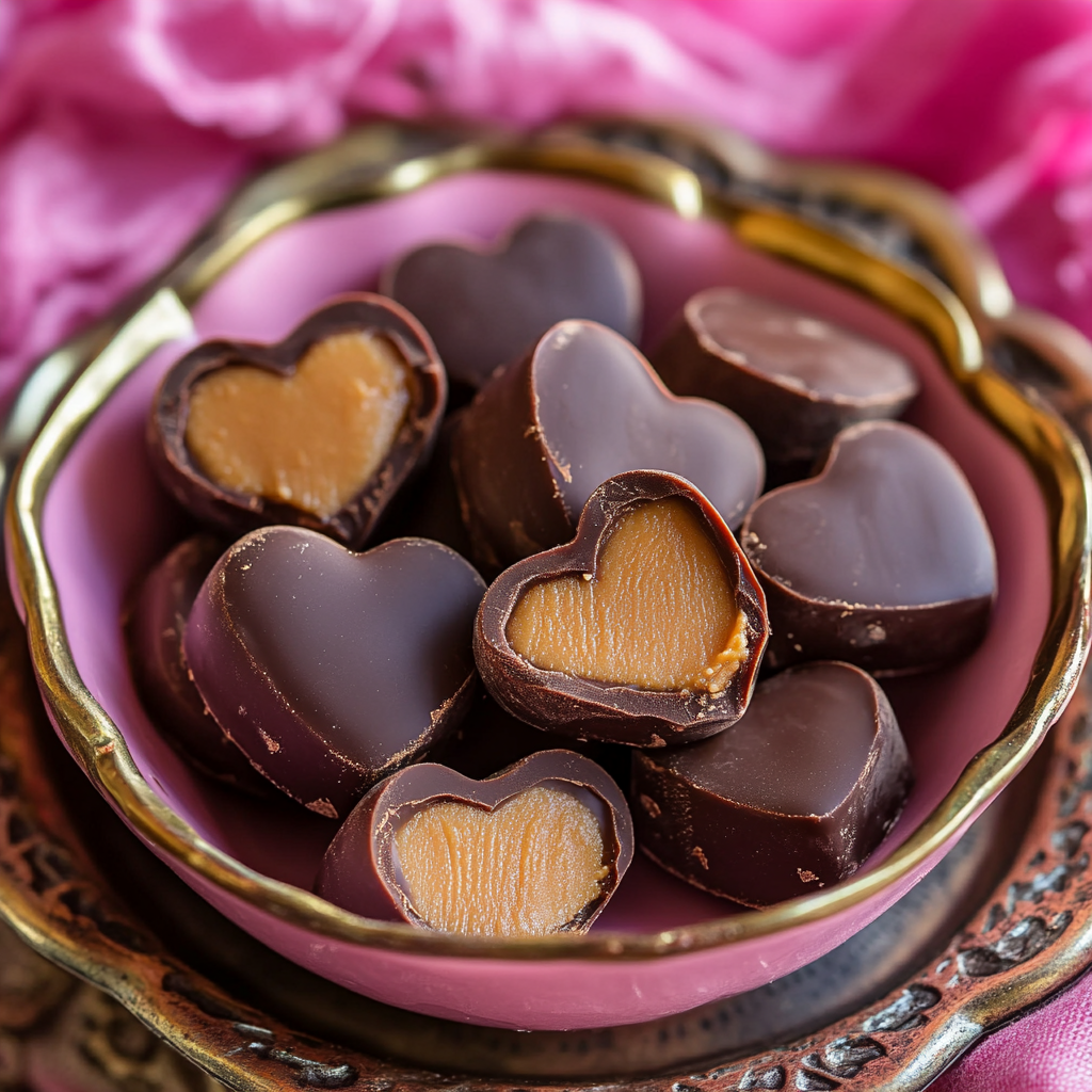 Vegan Valentine Peanut Butter Cups 6 Vegan Valentine Peanut Butter Cups