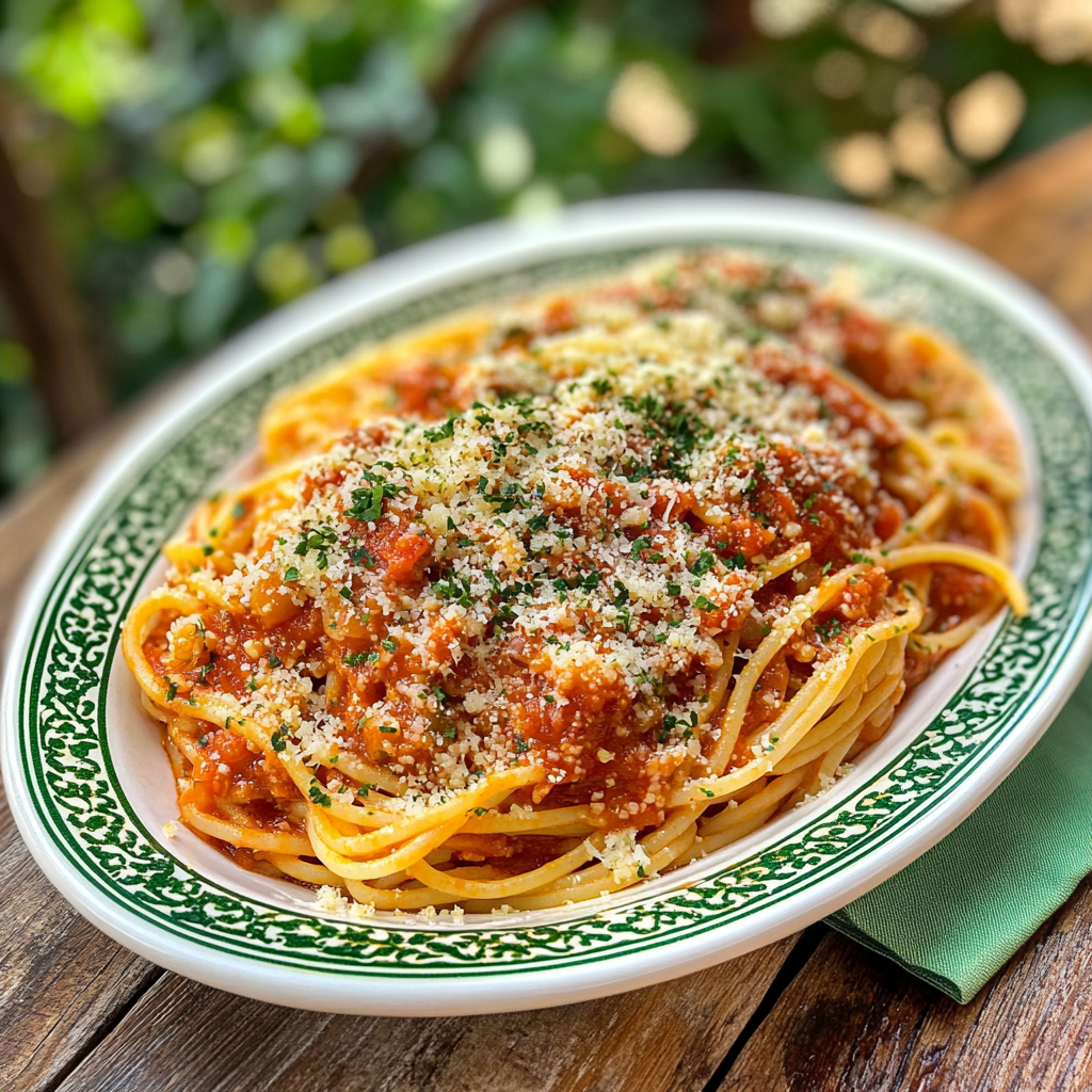 Quick & Easy Tempeh Bolognese Spaghetti Sauce