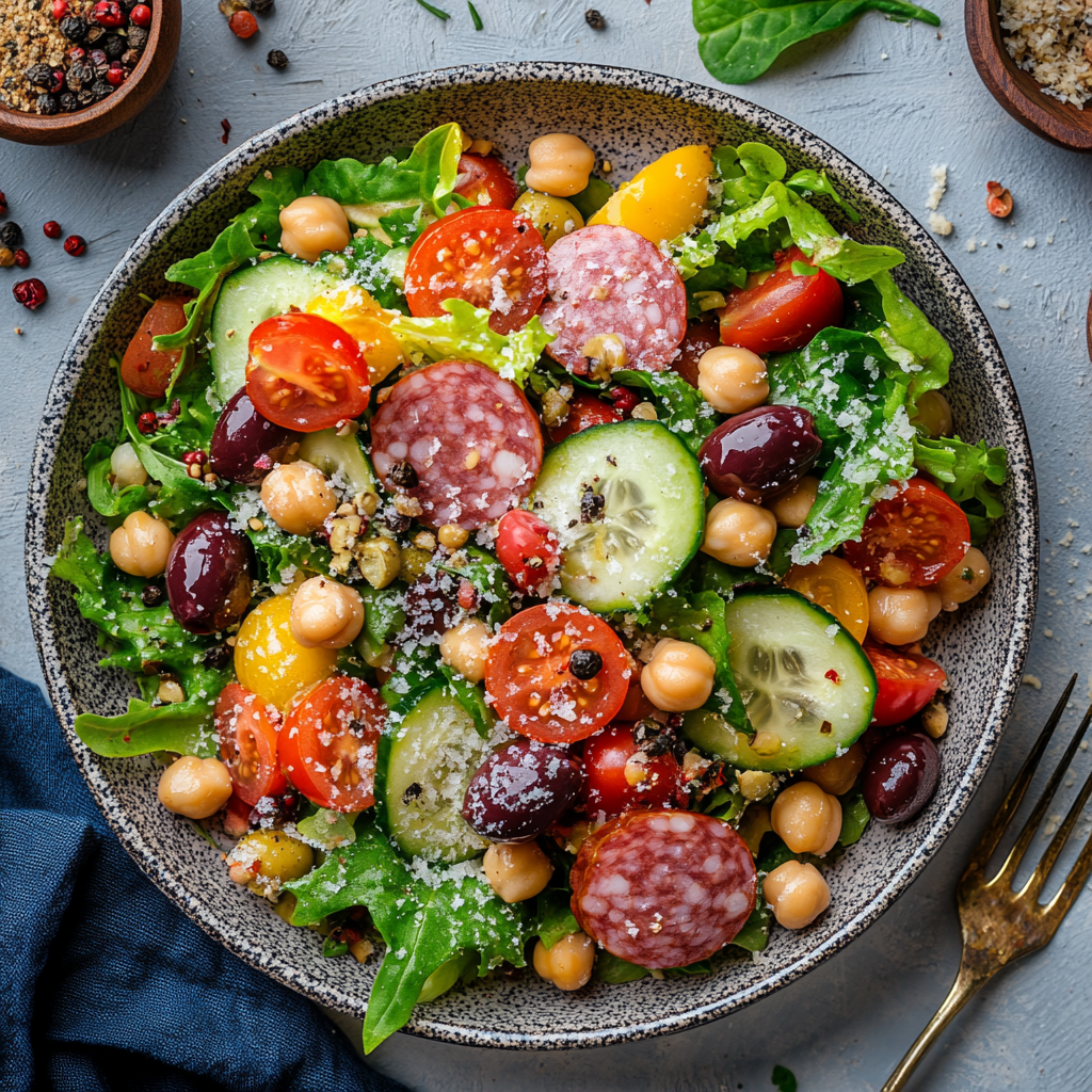 10 Minute Crazy-Good Italian Chopped Salad