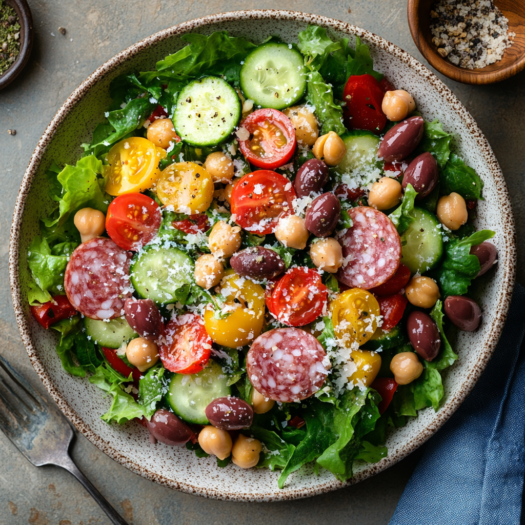 10 Minute Crazy-Good Italian Chopped Salad