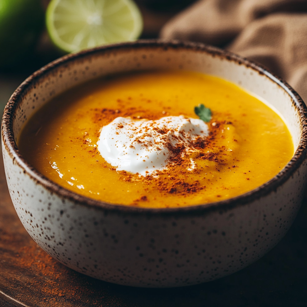 Curried Carrot Ginger Soup 8 Curried Carrot Ginger Soup