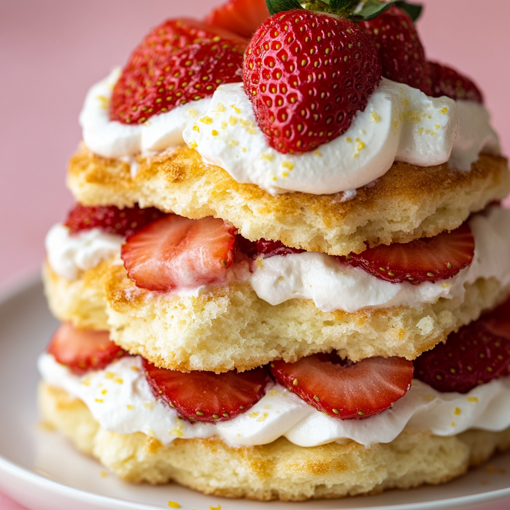 Homemade Strawberry Shortcake Recipe