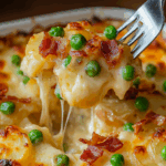 Old Fashioned Creamed Peas and Potatoes